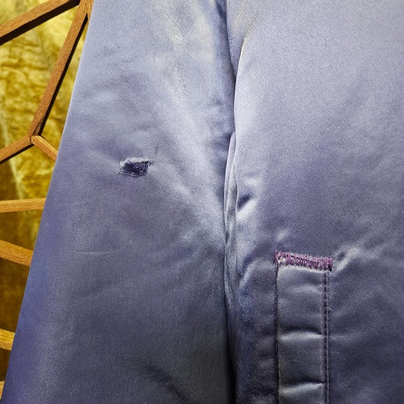 80s Chalkline Satin Jacket Minnesota Vikings XL - Picture 4 of 5